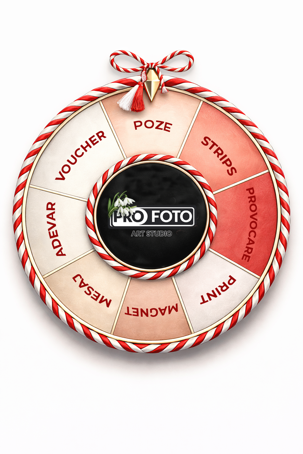 Roata Mărțișorului Profoto Art Studio